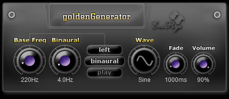 goldenGenerator free oscillator by SaschArt
