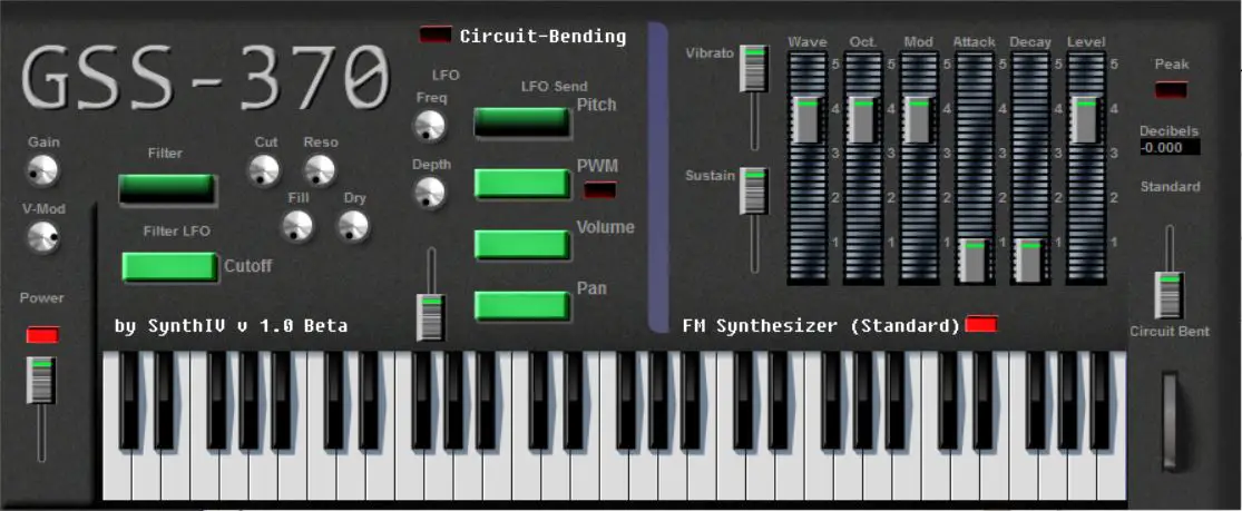 GSS-370 free software-synthesizer by SynthIV