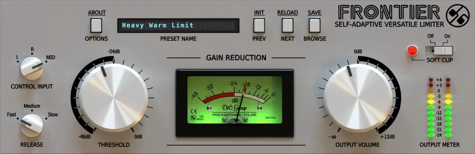 Frontier free limiter by D16 Group
