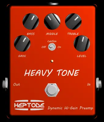 Heavy Tone free overdrive | saturation by Heptode