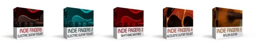 Indie Fingers Free Taster Pack free soundbank by Dream Audio Tools