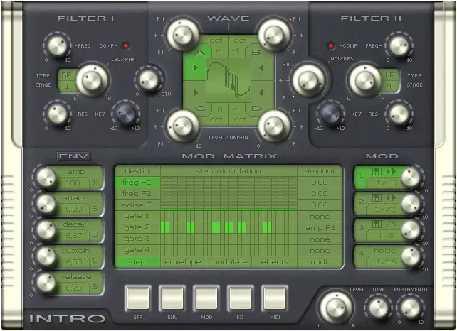 Intro free software-synthesizer by BK SynthLab