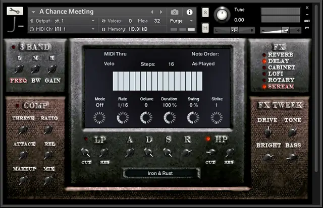 Iron & Rust free soundbank by J- Music