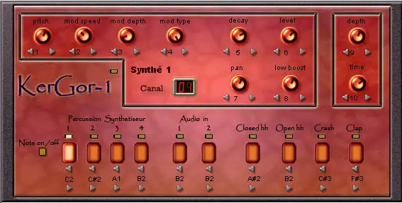 Kergor-1 free midi-controller by Nay-Seven