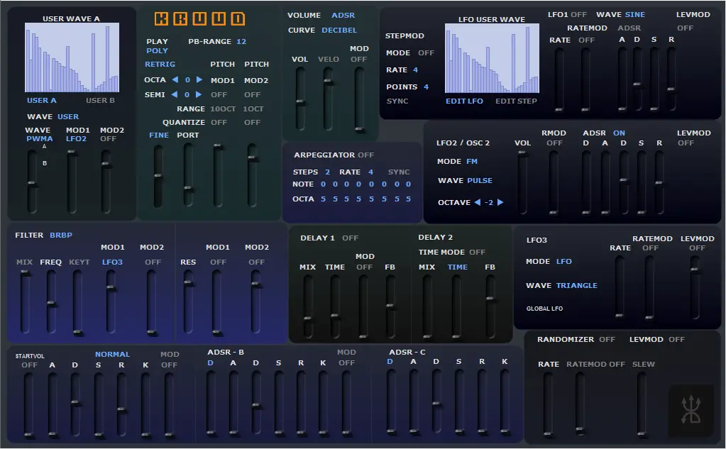 Kruud free software-synthesizer by Xenobioz