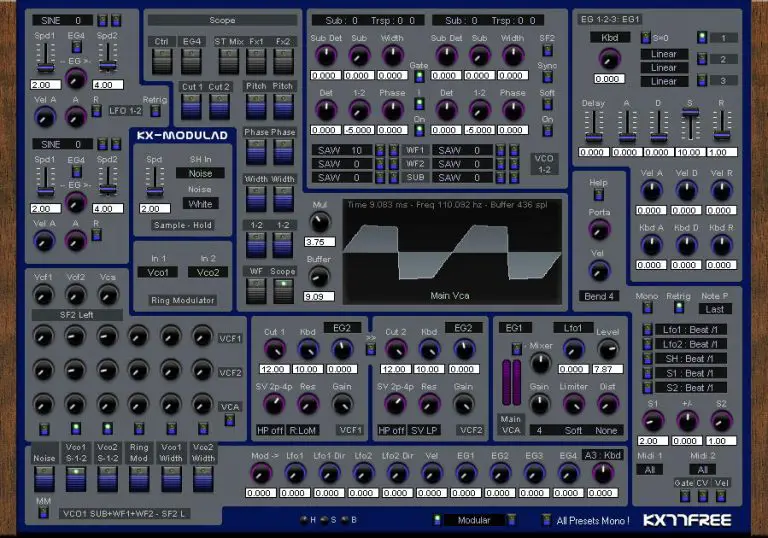 Free Modular Synthesizer VST Warehouse
