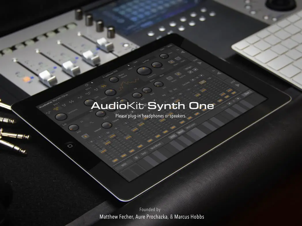 AudioKit Synth One free software-synthesizer by AudioKit Pro