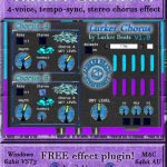 Lurker Chorus free multi-fx | flanger | phaser | chorus | tremolo by Lurker Beats
