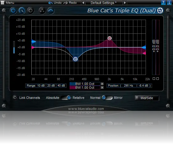 Triple EQ free eq by Blue Cat Audio