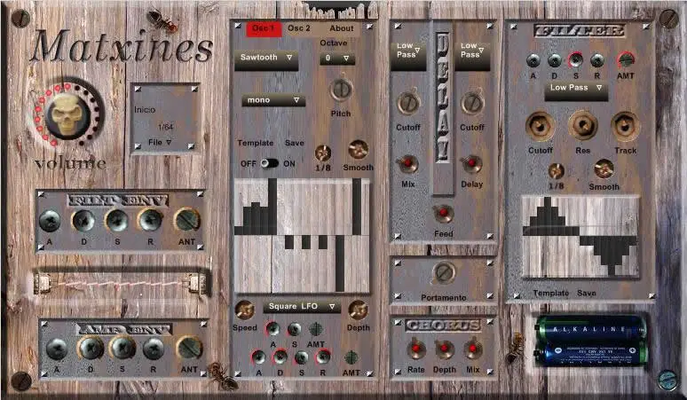 Matxines free software-synthesizer by mickygemma