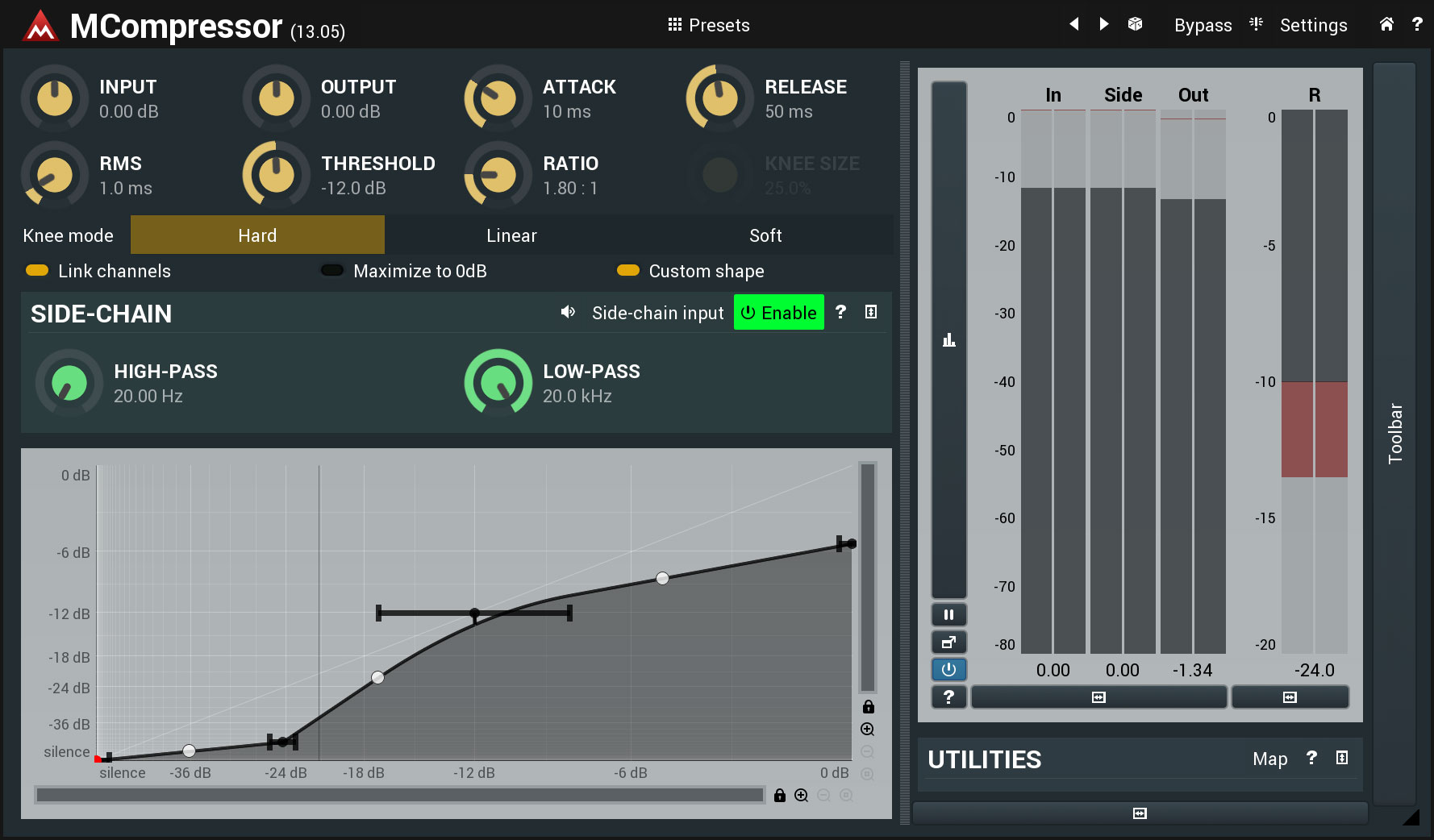 MCompressor free compressor by MeldaProduction