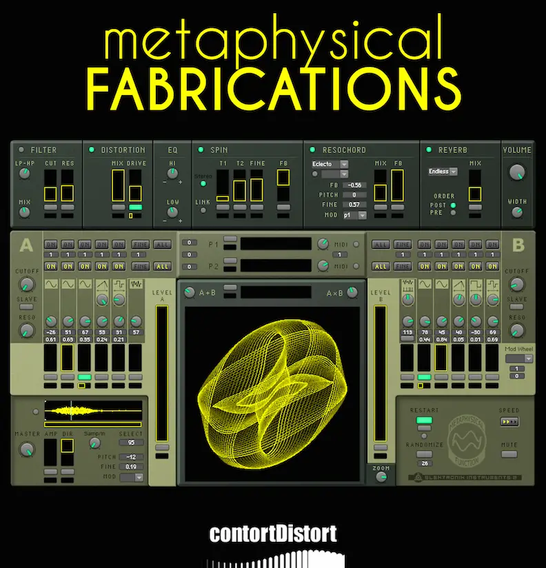 Metaphysical Fabrications free software-synthesizer by contortDistort