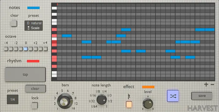 Harvest Mini free studio-tool by Harvest Plugins