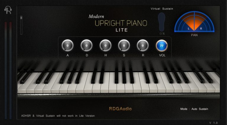 virtual midi piano keyboard with vst