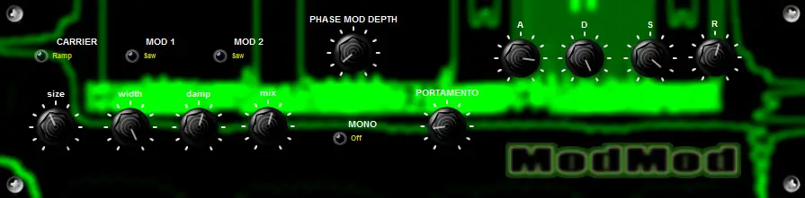 ModMod free software-synthesizer by whitebox