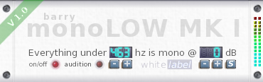 monoLOW free stereo-imaging by whiteLABEL