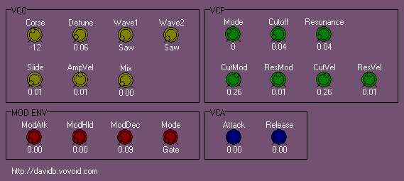 MonoMonster free software-synthesizer by Vovoid