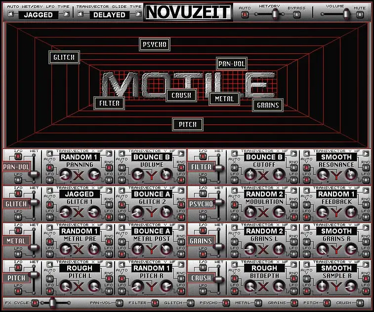 Motile free multi-fx | distortion | flanger | phaser | chorus | reverb | delay | glitch by NOVUZEIT