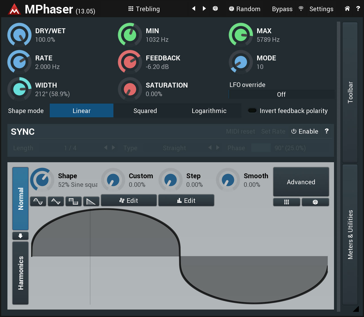MPhaser free phaser by MeldaProduction