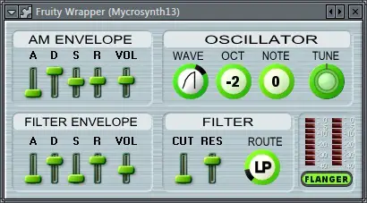 Mycrosynth free software-synthesizer by carcoon
