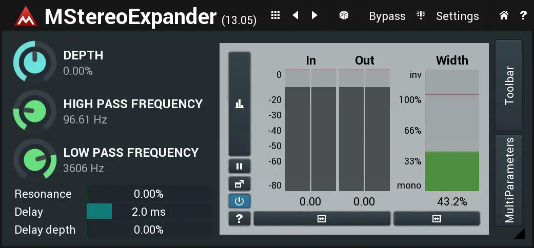 MStereoExpander free stereo-imaging by MeldaProduction