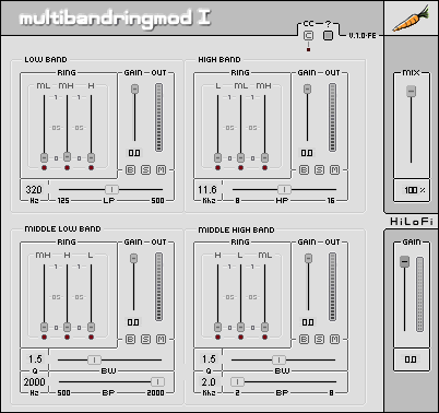 Multiband Ringmod I free ring-modulator by Hilofi