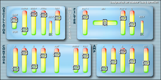 Multiplex free software-synthesizer by Krakli