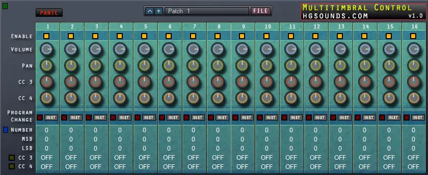 Multitimbral Control free studio-tool by Homegrown Sounds