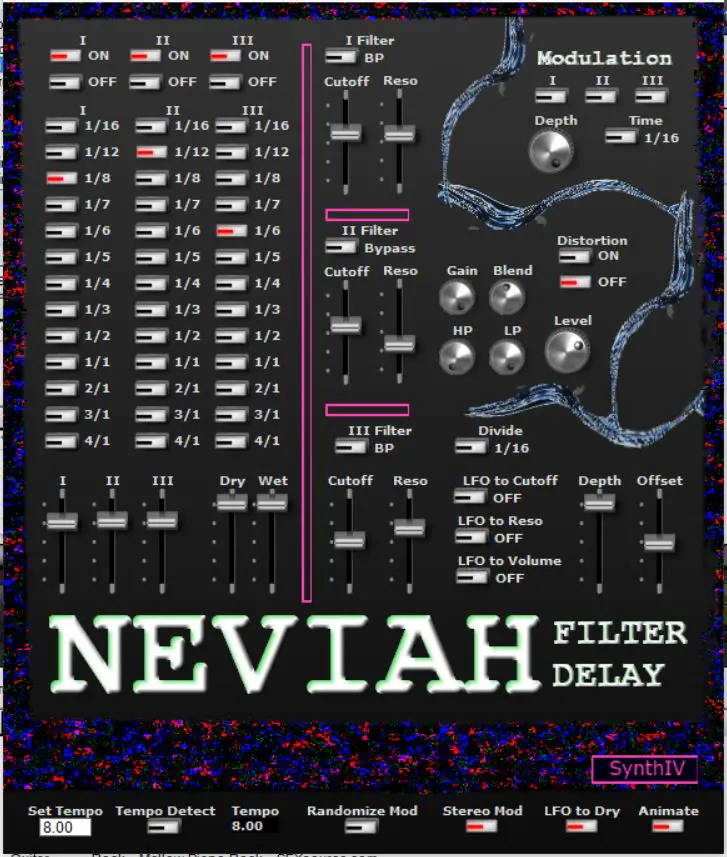 Neviah free delay by SynthIV