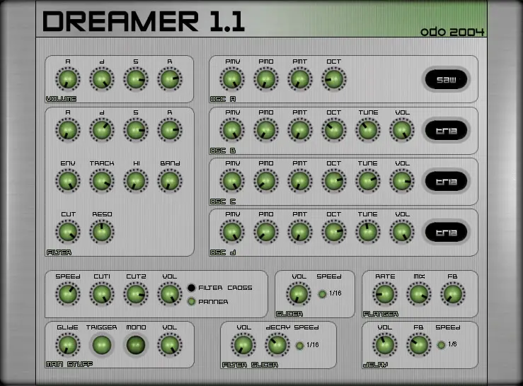 Dreamer free software-synthesizer by Odo Synths