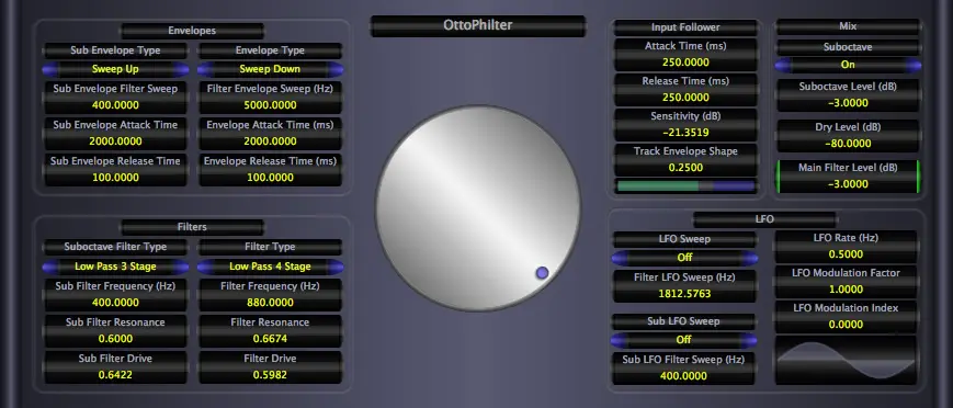 OttoPhilter free filter by Music Unfolding