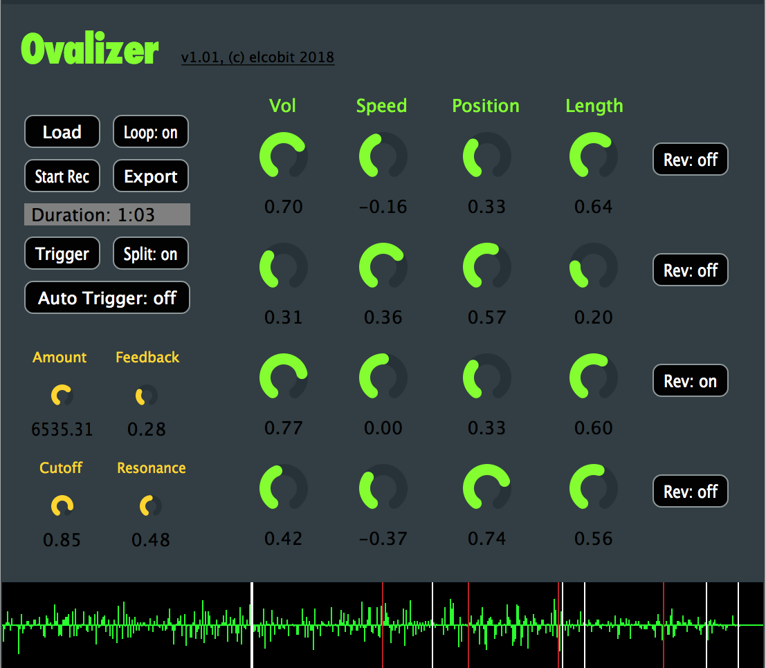 Ovalizer free software-synthesizer by Elcobit