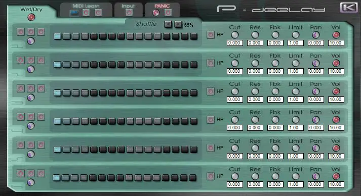 P-Deelay free delay | echo by KlangLabs