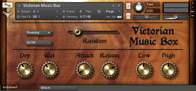 Victorian Music Box free soundbank by FrozenPlain