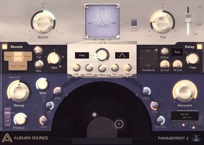 Panagement free reverb by Auburn Sounds