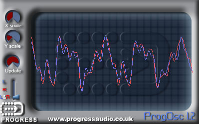 ProgOsc free oscilloscope by Progress Audio