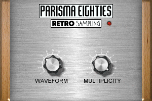 Parisma Eighties free software-synthesizer by Retro Sampling