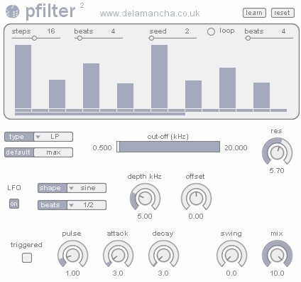 pfilter free filter | gate by de la Mancha