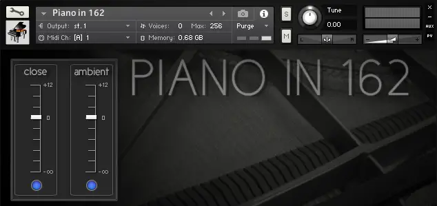 Piano in 162 free soundbank by Ivy Audio