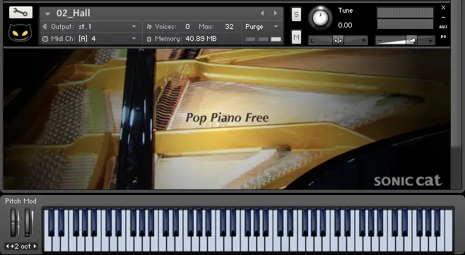 Pop Piano Free free soundbank by Sonic Cat