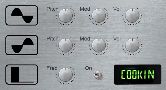 Cookin - Additive Synthesis free software-synthesizer by tschery