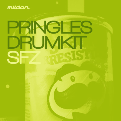 Potato Crisp Canister Drumkit SFZ free drum-sample-pack by Mildon