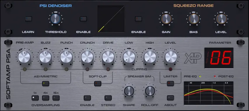 SoftAmp PSA free amp-simulator by AXP