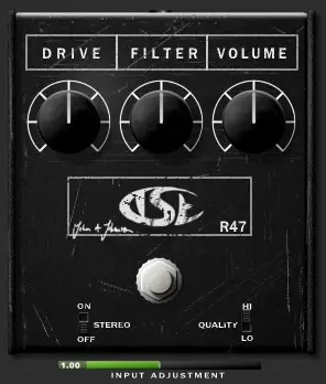 R47 free overdrive | saturation by TSE AUDIO