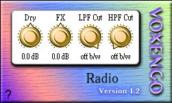 Radio free software-synthesizer by Voxengo
