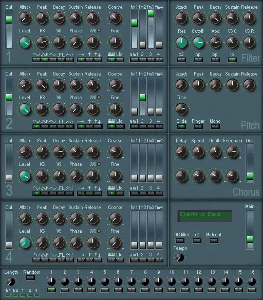 Rainbow free software-synthesizer by BigTick