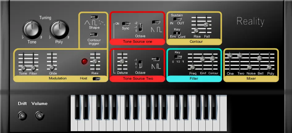 Reality free software-synthesizer by TorQue Audio