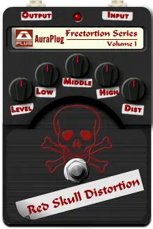 Red Skull Distortion free overdrive | saturation by audiorammer
