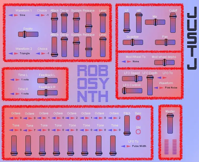 Robosynth free software-synthesizer by JustJ