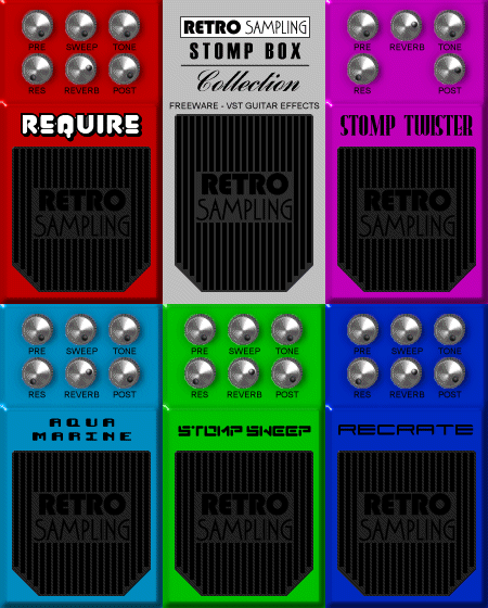 RS Stomp Box Collection free overdrive | saturation by Retro Sampling